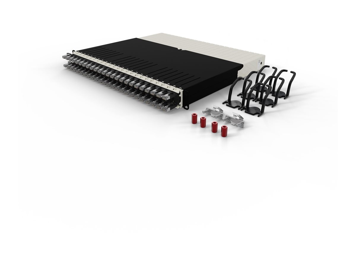 PATCHBOX patchbox.one 8RU STP CAT 6a Schwarz