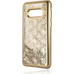 Guess Hard Case 4G Glitter für G970F Samsung Galaxy S10e - gold (GUHCS10LPEOLGO) (geöffnet)