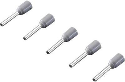 Rittal Aderendhülse 1 x 0.75 mm² x 12 mm Teilisoliert Grau 4050.738 1000 St. (4050.738)