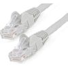 StarTech.com 1m Netzwerkkabel CAT6 - LSZH (Low Smoke Zero Halogen) - 10 Gigabit 650MHz 100W PoE RJ45 10GbE UTP Lan Kabel - Schwarz, CAT 6, ETL Zertifizierung, 24AWG (N6LPATCH1MGR) - Patch-Kabel - RJ-45 (M) bis RJ-45 (M) - 1 m - 6 mm - UTP - CAT 6 - ohne Haken - Grau