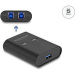 Delock USB 5 Gbps Switch für 2 PC an 1 Gerät (11508)