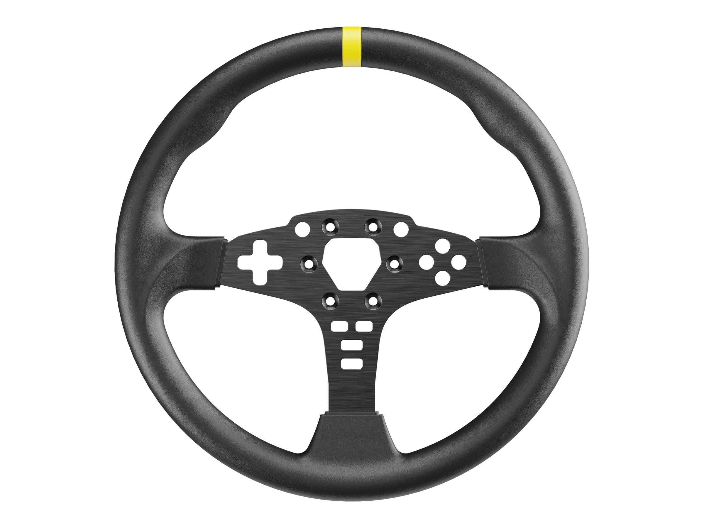 Moza Racing ES 12" Wheel Rim Mod Schwarz