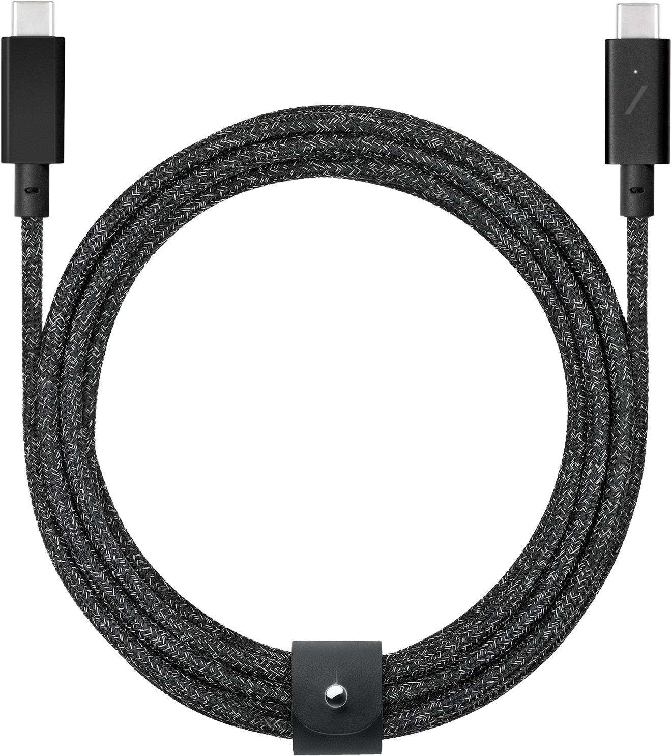 Native Union Belt Cable Pro USB Kabel 2,4 m USB 2.0 USB C Schwarz (BELT-C-CSBK-PRO-NP)