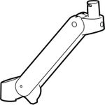 Ergotron LX Pro - Montagekomponente (Arm ohne Drehgelenk) (98-732-290)