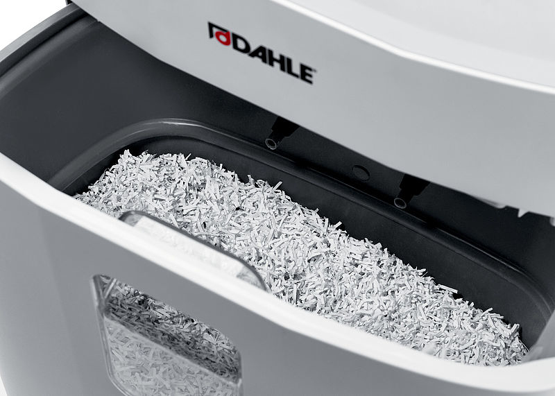 Dahle PaperSAFE 420 Aktenvernichter Partikelschnitt 2 x 15 mm Schwarz, Grau