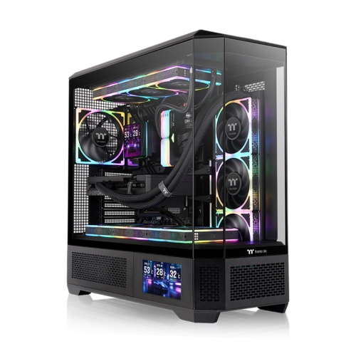 Thermaltake View 600 TG Full Tower Gehäuse Tempered Glass Schwarz