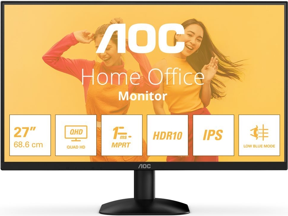 AOC Basic-line Q27B35E 27" IPS 2560 x 1440 75 Hz Schwarz