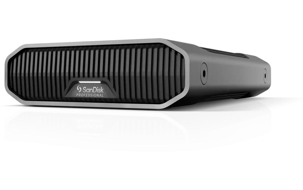 SanDisk Professional G-DRIVE 12 TB Externe Desktop-Festplatte USB-C USB 3.2 Gen 2 Space Grey