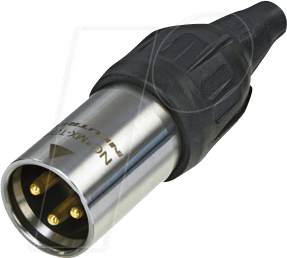 NEUTRIK NC3MX-T - XLR-Kabelstecker 3-polig TOP (NC3MX-TOP)