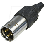 NEUTRIK NC3MX-T - XLR-Kabelstecker 3-polig TOP (NC3MX-TOP)