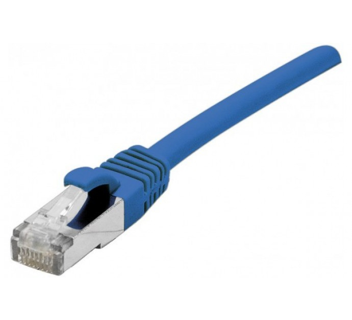 Exertis Connect Patch-Kabel Cat6 F/UTP RJ-45 0,5 m Blau