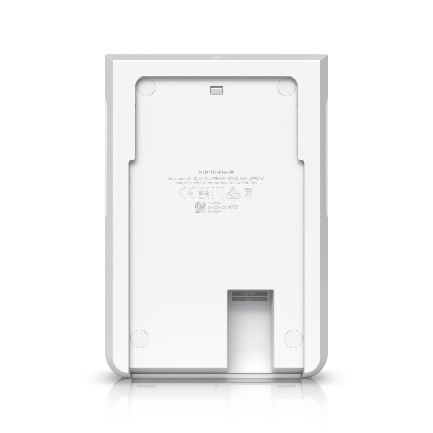 Ubiquiti UniFi U7 Pro Wall Access Point Wi-Fi 7 Weiß