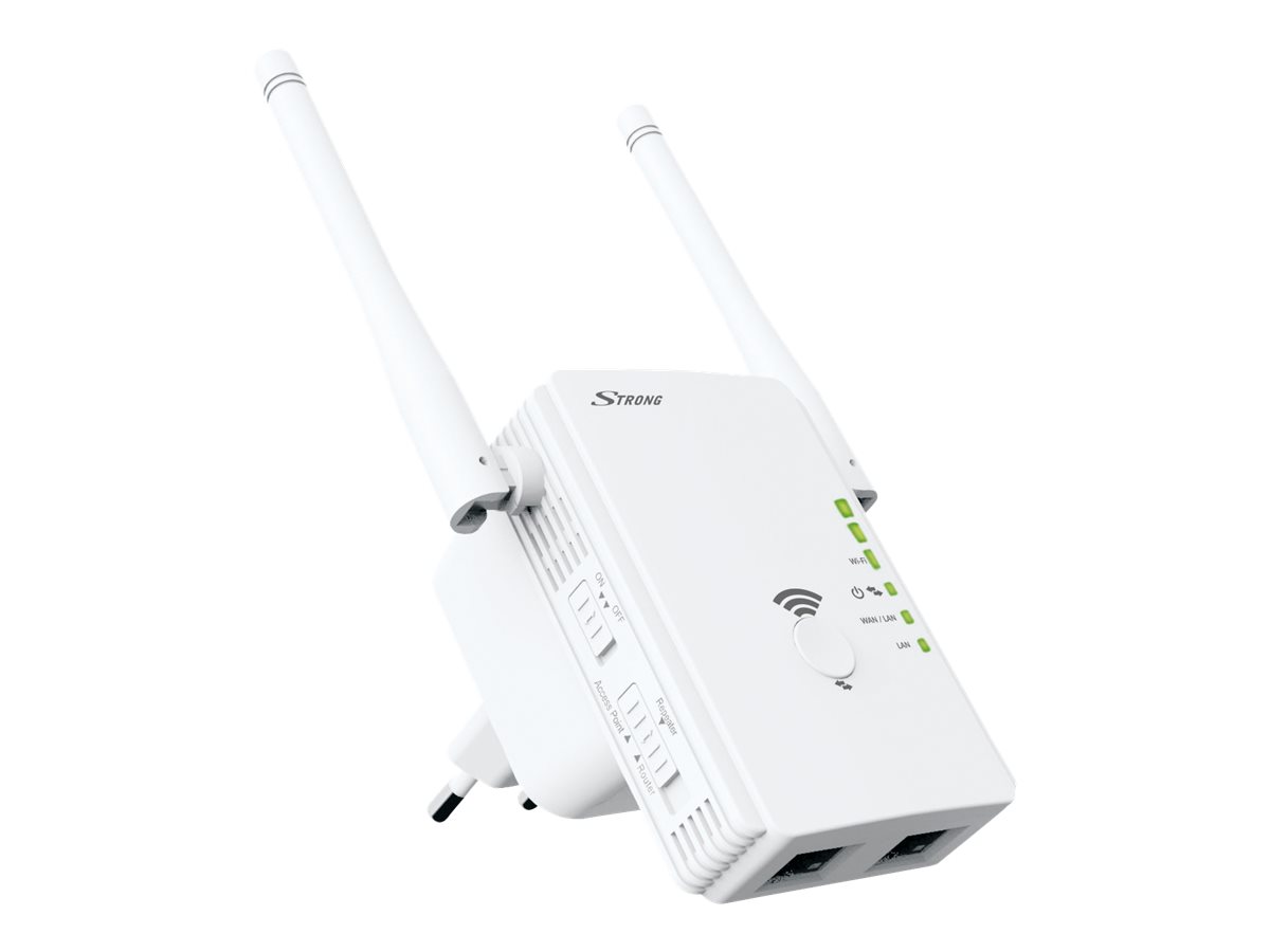 Strong Universal Repeater 300 Wi-Fi-Range-Extender 300 Mbps Weiß