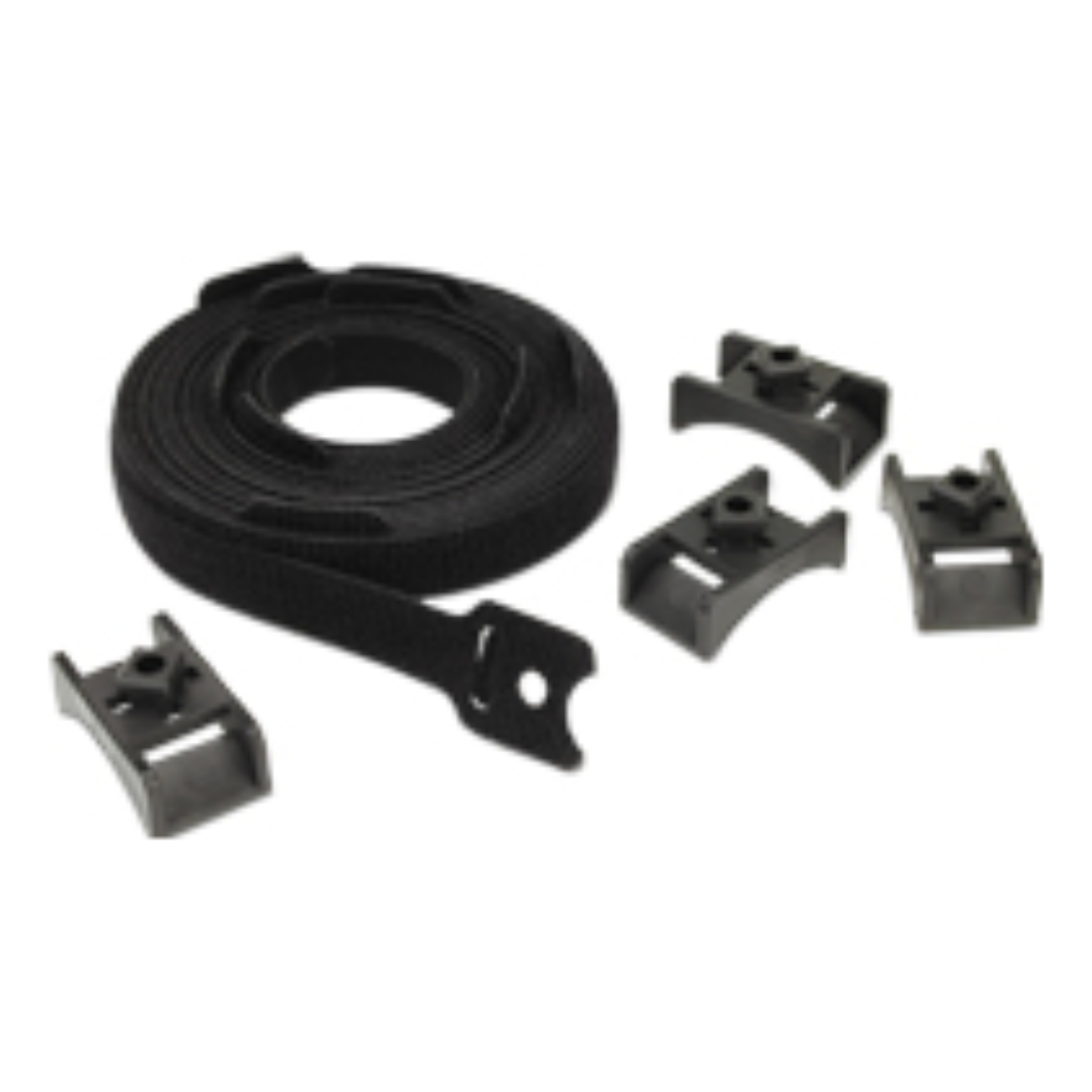 APC AR8621 Werkzeuglose Klett-Kabelmanager, 10 Stück, Schwarz