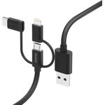 Hama 00139513 USB Kabel USB 2.0 1,5 m USB A Micro-USB A Schwarz (00139513)