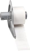 Brady, M7-96-427 , Vinyl, selbstlaminierend, Weiß/Transparent, matt, 25.40 x 9.53(19.05) mm, für Kabeldurchmesser von 2.00 - 3.00 mm, permanent (250 E.) (174660)