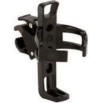 FISCHER Fahrrad-Trinkflaschenhalter, Kunststoff mit Universalbefestigung am Lenker oder am Rahmen, - 1 Stück (86087)