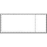 Capture Ship-label 105 x 251mm, Core receipt part, 700 labels per roll (SHIPLABEL105X251-C76R)