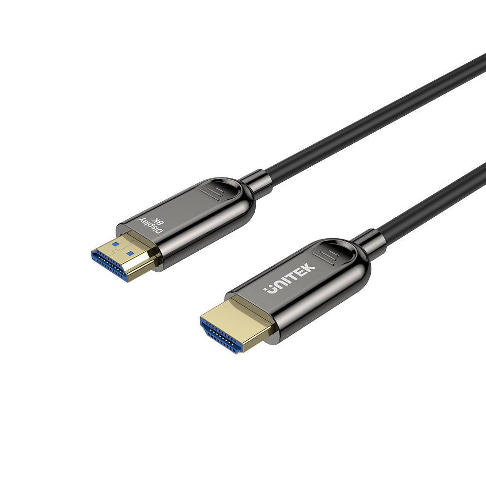 Unitek C11085GY01-10M HDMI 2.1 10 m 48 Gbit/s Schwarz