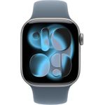 Apple 42mm Anchor Blue Sport Band - S/M (MFGE4ZM/A)
