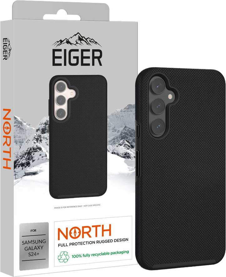 EIGER EGCA00550 Handy-Schutzhülle 17 cm (6.7") Cover Schwarz (EGCA00550)