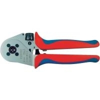 Knipex 97 52 65 A Vierdornpresszange für gedrehte Kontakte Geeignet für Gedrehte Kontakte (z. B. von Harting Ilme Phoe (97 52 65 A)
