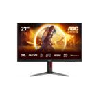 AOC 27G4HA, Gaming-Monitor - (68.6 cm (27 Zoll), schwarz (matt), FullHD, Fast-IPS, HDMI, DP, Lautsprecher, 200Hz Panel) [Energieklasse E] (27G4HA)