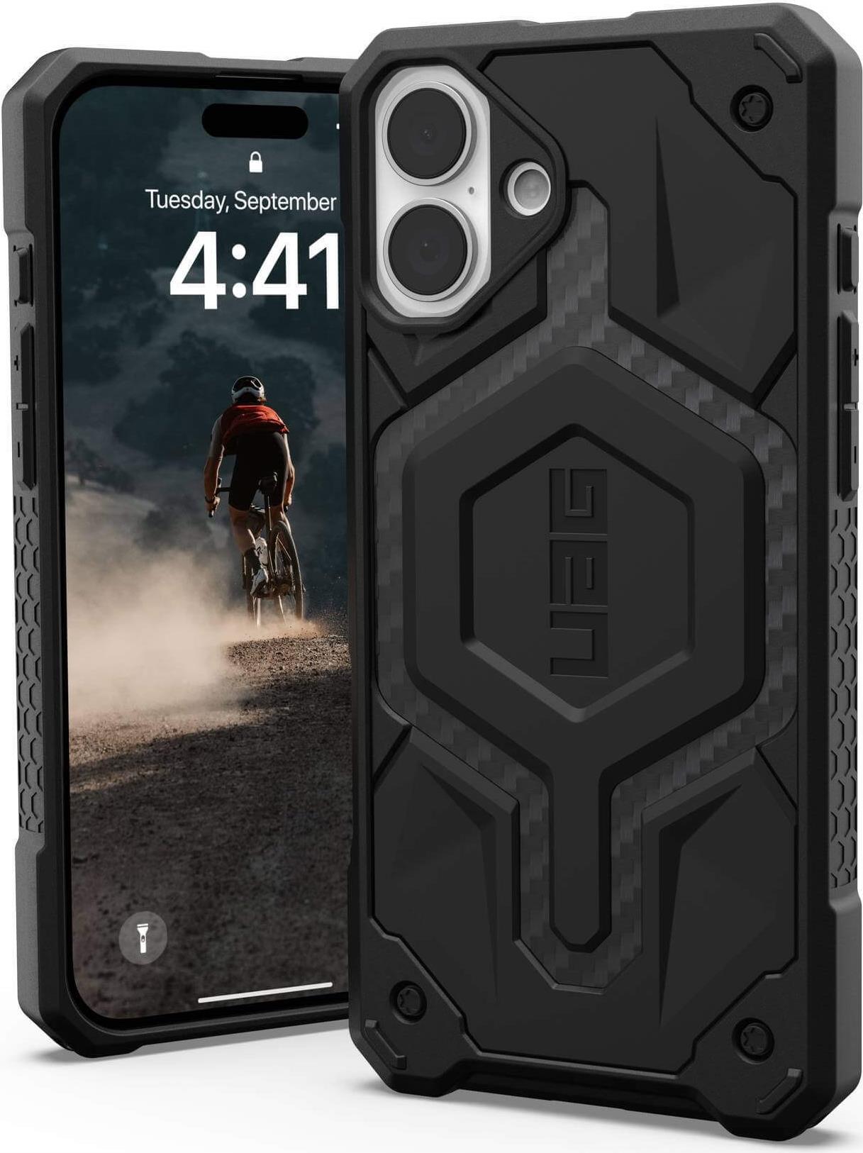 UAG Urban Armor Gear Monarch Pro MagSafe Case | Apple iPhone 16 Plus | carbon fiber | 114455114242 (114455114242)