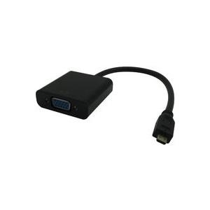 MicroConnect HDMI Micro - VGA adapter M-F (HDMIDVGAB)