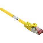 Renkforce RF-5372560 RJ45 Netzwerkkabel, Patchkabel CAT 6 S/FTP 3.00 m Gelb mit Rastnasenschutz, vergoldete Steckkontakte, Flammwidrig 1 St. (RF-5372560)