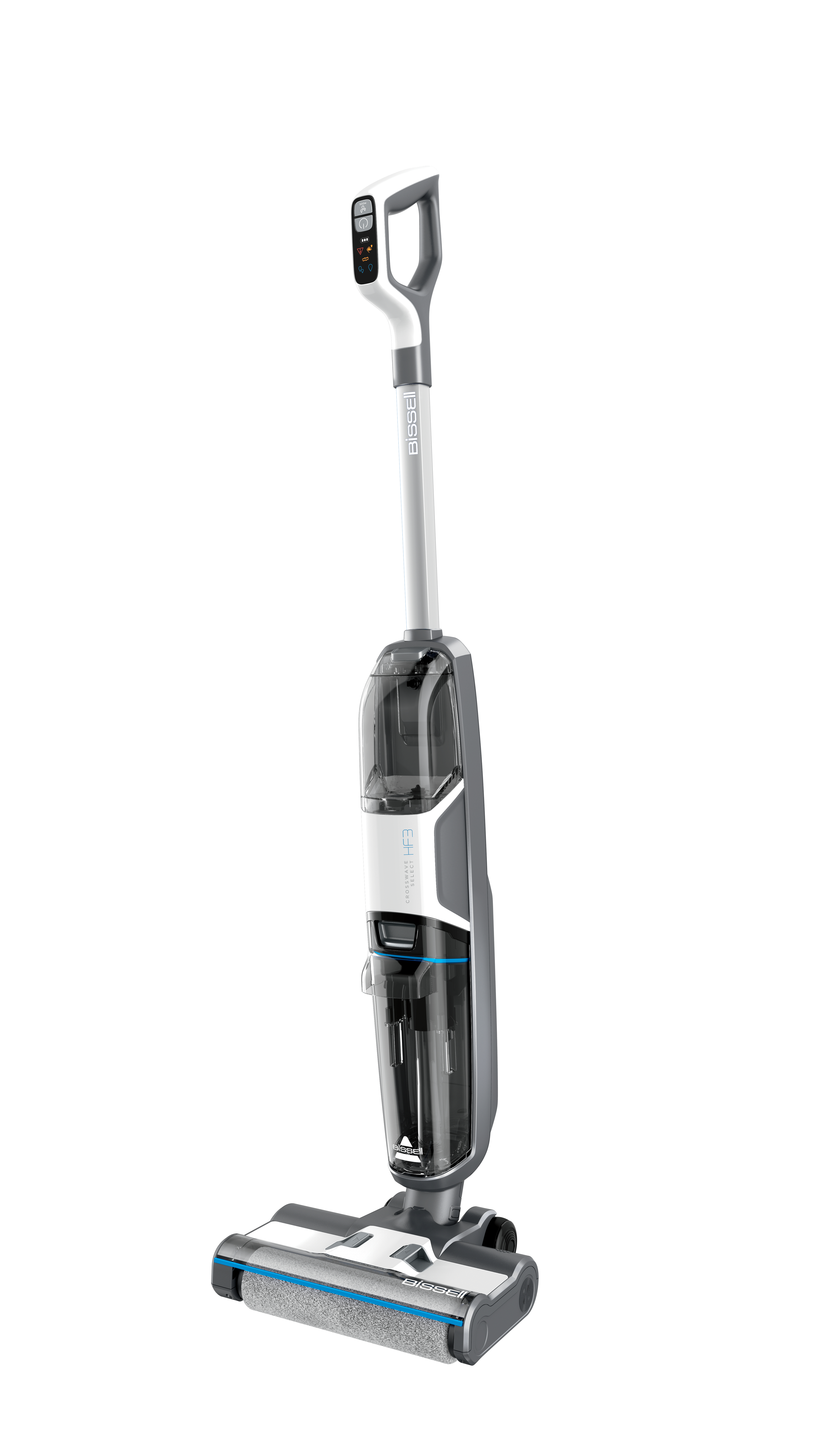 BISSELL CrossWave HF3 3639N Select 3in1 Akku-Standstaubsauger Trocken & Nass 25 min Grau, Weiß