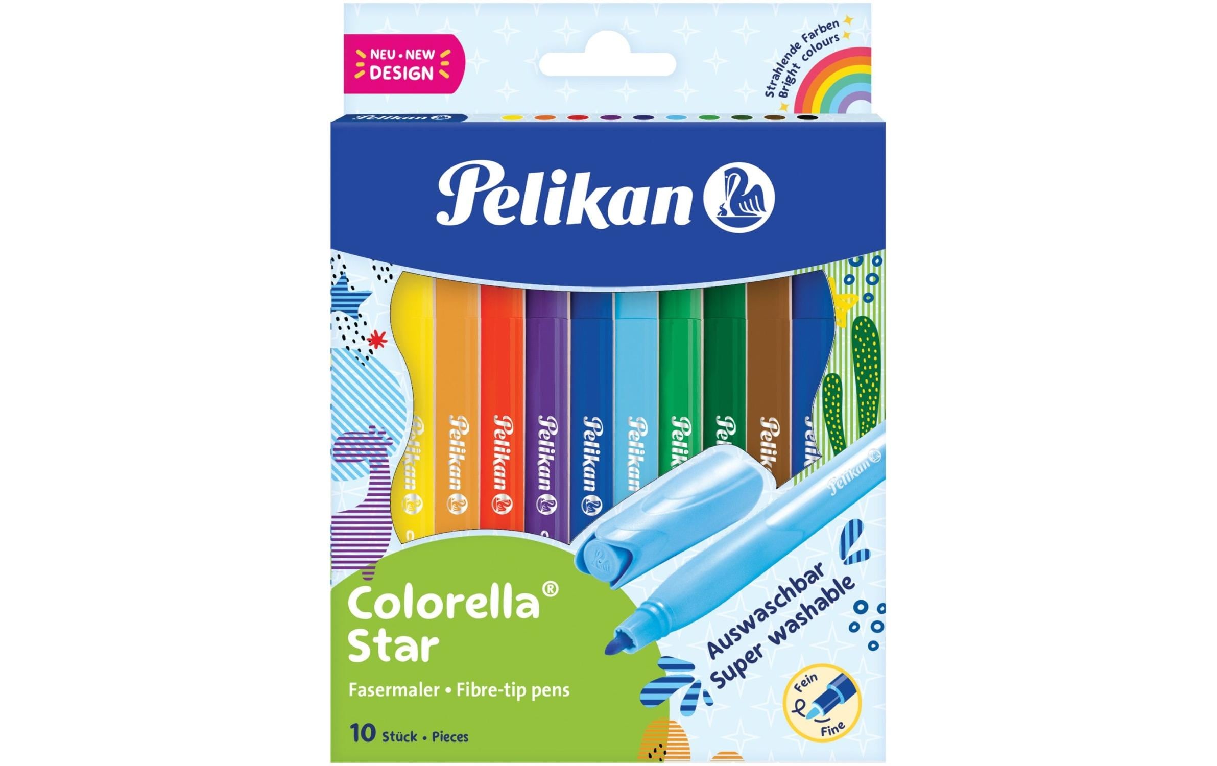 Pelikan Colorella Star C302 Fasermaler 0,6 mm 10 Farben