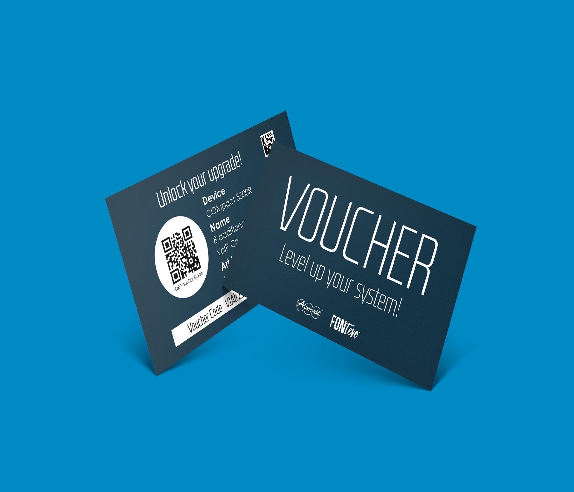 AUERSWALD Lizenz Erweiterung 8 auf 12 VoIP Kanäle COMp.4000 (94625)