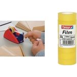 tesa Film standard, transparent, 15 mm x 10 m Klebefilm aus PP-Folie, gute Klebkraft, leicht abrollbar (57386-00002-00)