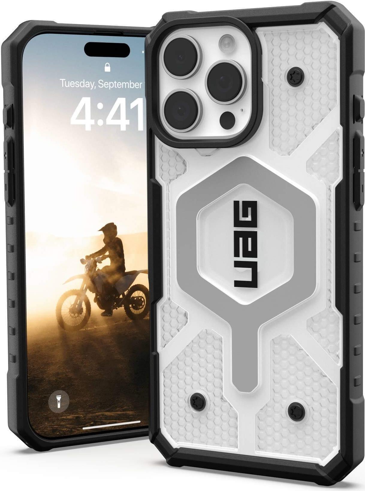 UAG Urban Armor Gear Pathfinder MagSafe Case | Apple iPhone 16 Pro Max | ice (transparent) | 114465114343 (114465114343)