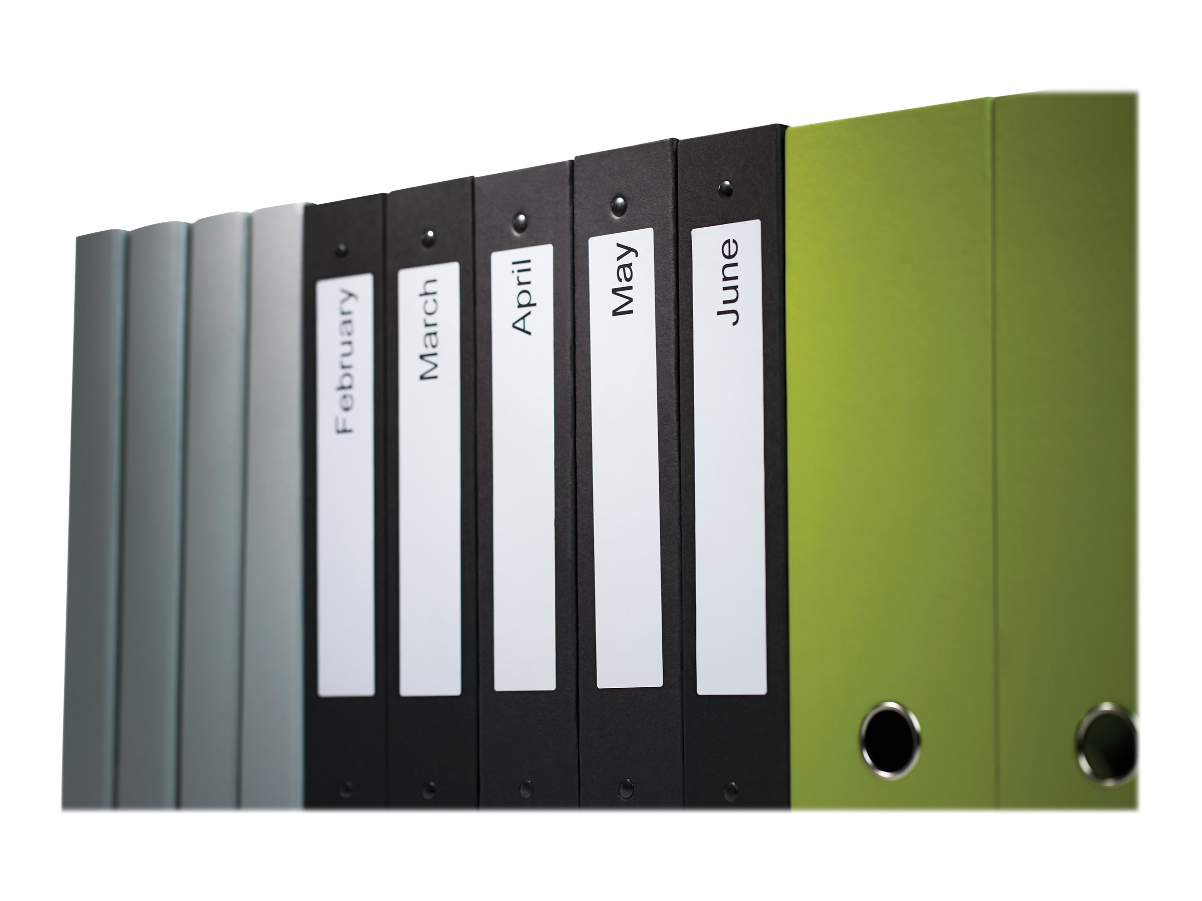 DYMO LabelWriter Ordneretiketten 190 x 38 mm Weiß