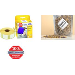 AVERY Zweckform Rollenetiketten, 25 x 25 mm, weiß Universal-Etiketten für DYMO LW450/450 Turbo/450 Twin - 1 Stück (AS0929120)