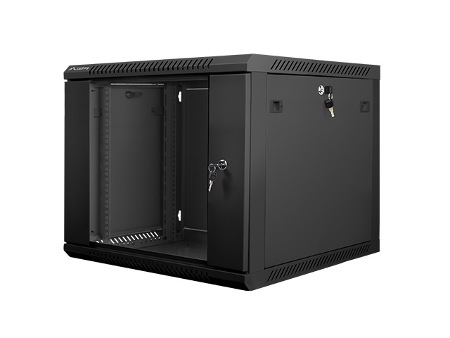Lanberg WF01-6609-10B 19" Wandschrank 9U 600x600 Schwarz