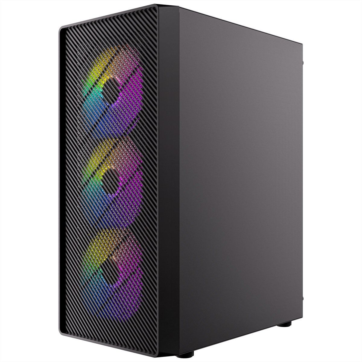 Antec AX26 RGB Elite ATX Midi Tower PC-Gehäuse Schwarz