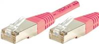 CUC Exertis Connect 854476 Netzwerkkabel Pink 0,15 m Cat6 S/FTP (S-STP) (854476)