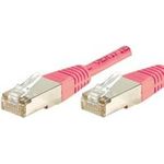 CUC Exertis Connect 854476 Netzwerkkabel Pink 0,15 m Cat6 S/FTP (S-STP) (854476)