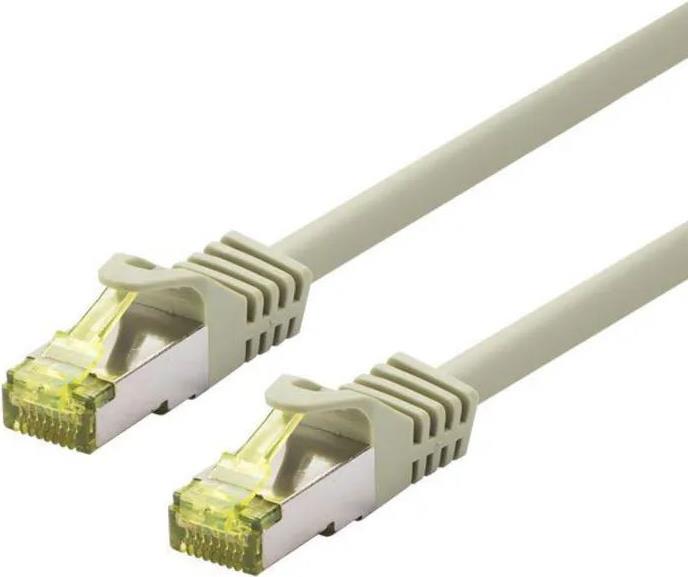 LOGON SSTP Cat6a Netzwerkkabel Elfenbein 20 m (TCR6ASS200I)