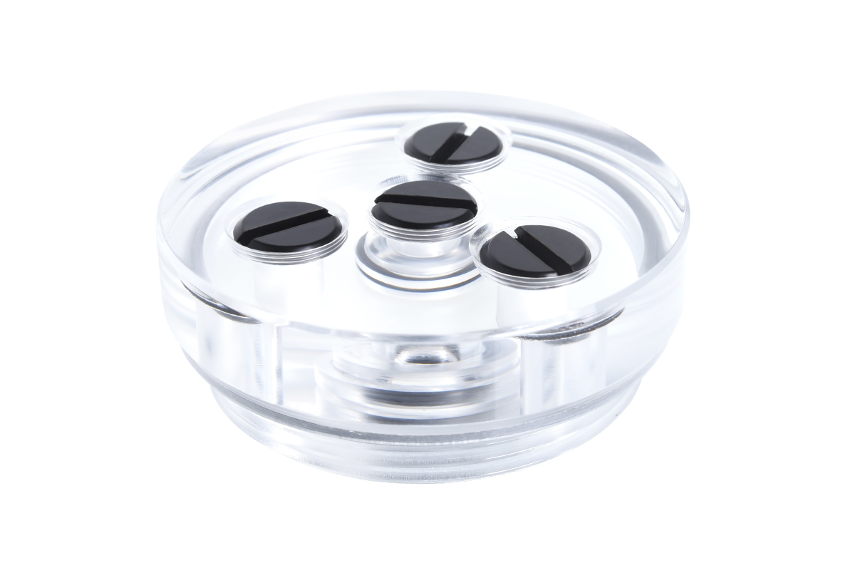 Alphacool Eisbecher Acryl Top Kühler G1/4 Transparent