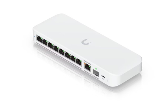 Ubiquiti UniFi Flex 2.5G Managed Switch 10 Ports 2.5G/10G PoE+ Weiß