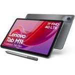 Lenovo Tab M11. Bildschirmdiagonale: 27,8 cm (10.9"), Display-Auflösung: 1920 x 1200 Pixel. Interne Speicherkapazität: 128 GB. Prozessorfamilie: Mediatek, Prozessor: Helio G88. Speicherkapazität: 4 GB. Auflösung Rückkamera (numerisch): 8 MP, Rückkamera-Typ: Einzelne Kamera, Auflösung Frontkamera (numerisch): 8 MP. Top WLAN-Standard: Wi-Fi 5 (802.11ac). Unterstützte Navigationsfunktion (A-GPS). Integrierter Kartenleser. Gewicht: 465 g. Installiertes Betriebssystem: Android 13. Produktfarbe: Grau (ZADB0034SE)