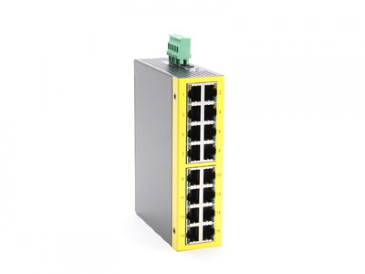 KTI KFS-1640-L Netzwerk-Switch 16 Ports Schwarz