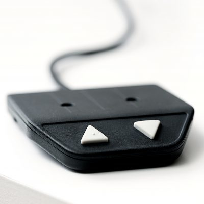 SMS Func Mobile Motorized Flipster 2 Motorisierter mobiler Standfuß 55"–65" VESA 400 x 400 50 kg Weiß