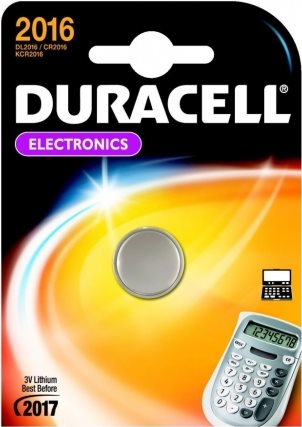 Duracell DL 2016 - Batterie CR2016 Li 75 mAh