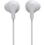 Hama Kopfhörer Popply, In-Ear, Mikrofon, Kabelknickschutz, 3,5 mm, Weiß (00221799)