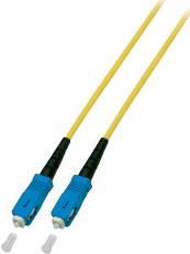 EFB-Elektronik Simplex LWL Patchkabel SC-SC G657.A2 5m 3,0mm Gelb 9/125µm Hersteller: EFB Elektronik (O1323.5)